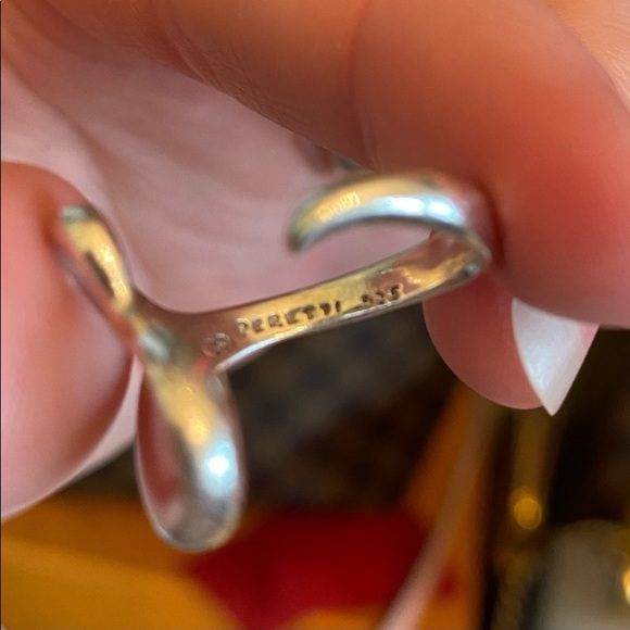 ❤️TRADED❤️Tiffany & Co. Elsa Peretti Open Heart Ring - Picture 7 of 13